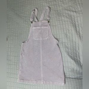 Pastel Purple Wool Dress Overall
